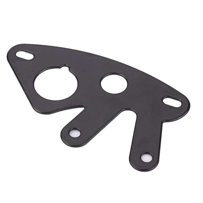 Universal Motorcycle Instrument Bracket Speedometer Odometer Mount Stand Support(Black)