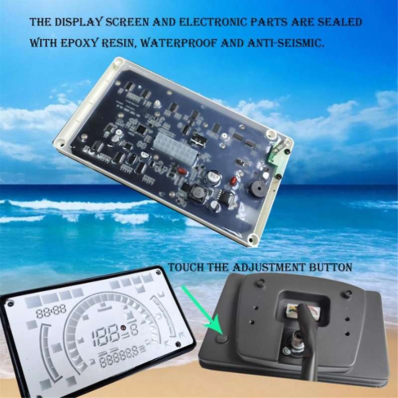 Universal Motorcycle Speedometer Digital Panel for DREAM EX5 Instrument Speed Speed Tachometer Digit