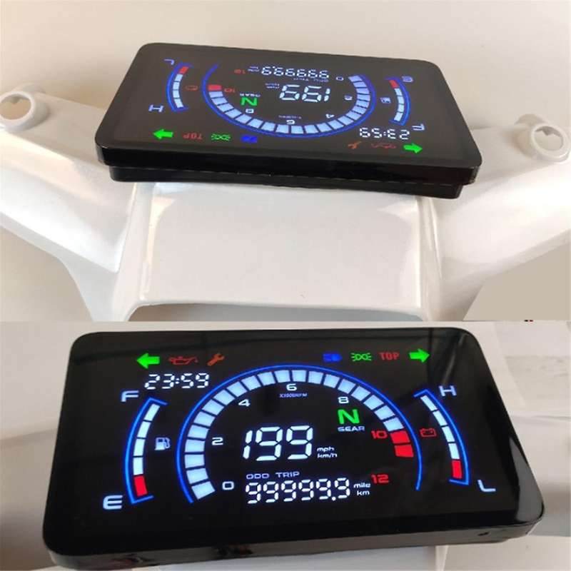 Universal Motorcycle Speedometer Digital Panel for DREAM EX5 Instrument Speed Speed Tachometer Digit