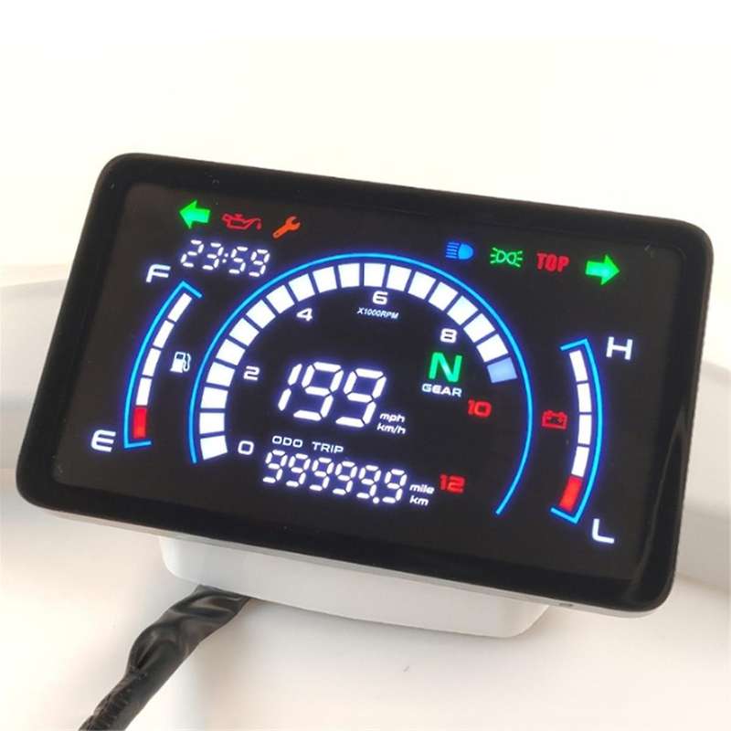 Universal Motorcycle Speedometer Digital Panel for DREAM EX5 Instrument Speed Speed Tachometer Digit