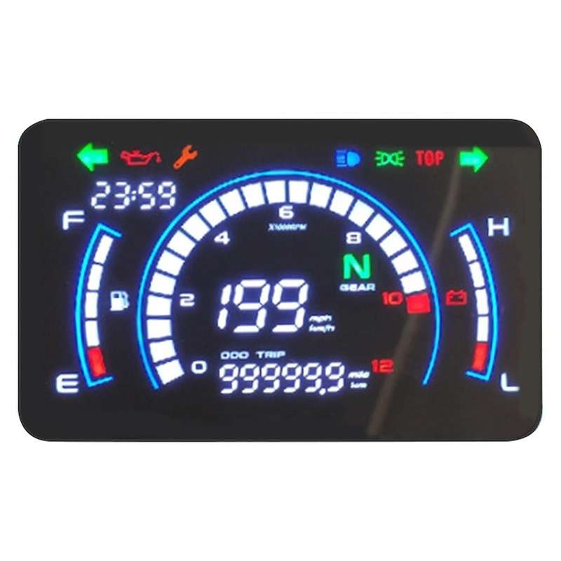 Universal Motorcycle Speedometer Digital Panel for DREAM EX5 Instrument Speed Speed Tachometer Digit
