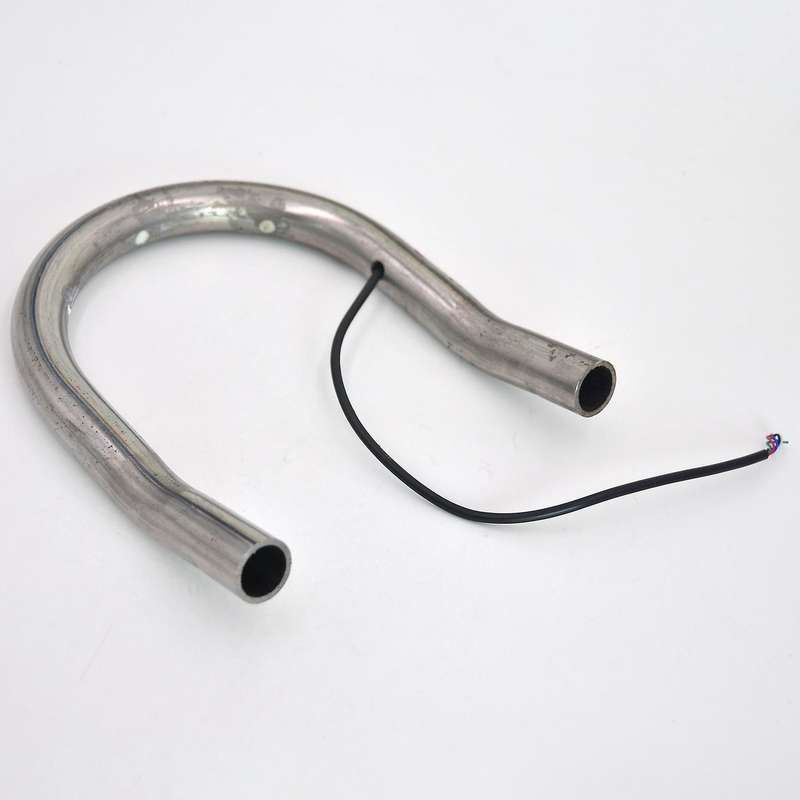 Universal Motorcycle Seat Frame Hoop Loop with LED Tail Lights Turn Signal Lights for