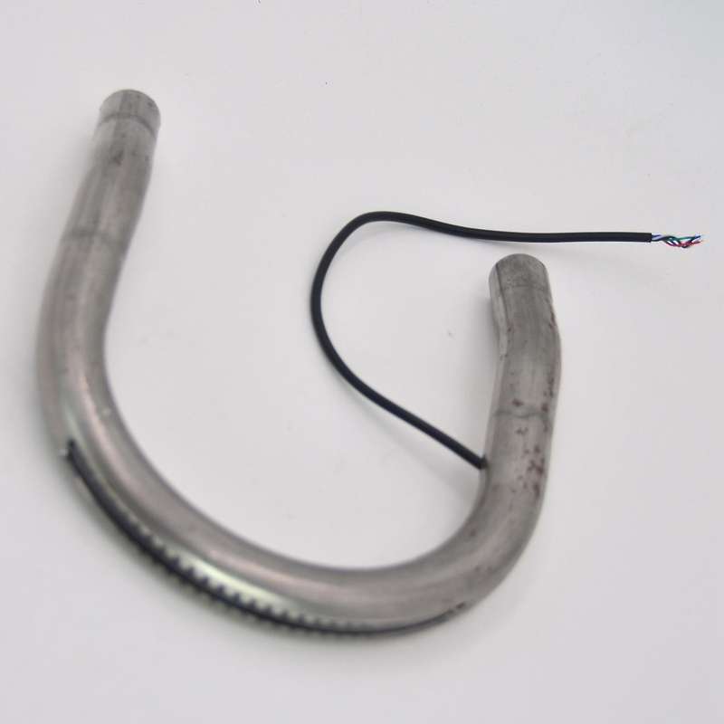 Universal Motorcycle Seat Frame Hoop Loop with LED Tail Lights Turn Signal Lights for