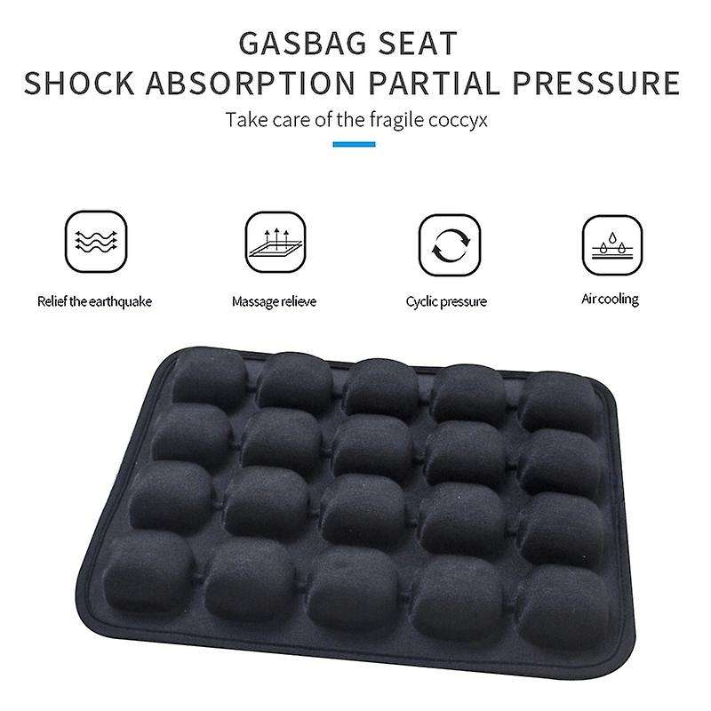 Universal Motorcycle Seat Cushion Breathable Wearable Air Pad High Damping Rear Seat Cover