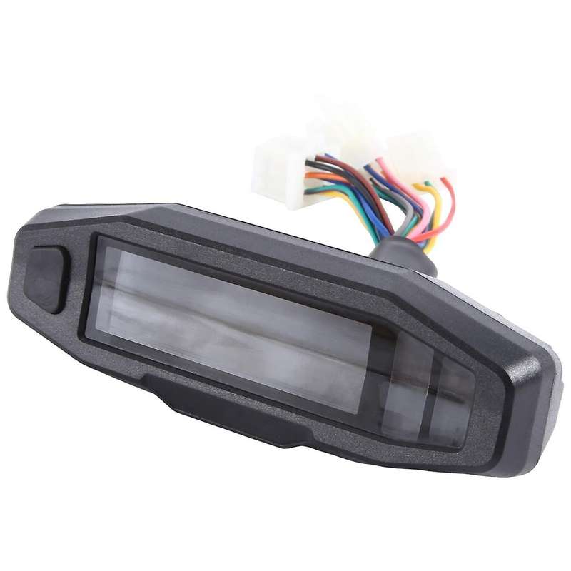 Universal Motorcycle Speedometer Tachometer Oil Gauge HD Screen Digital Meters Instrument Cluster Tu