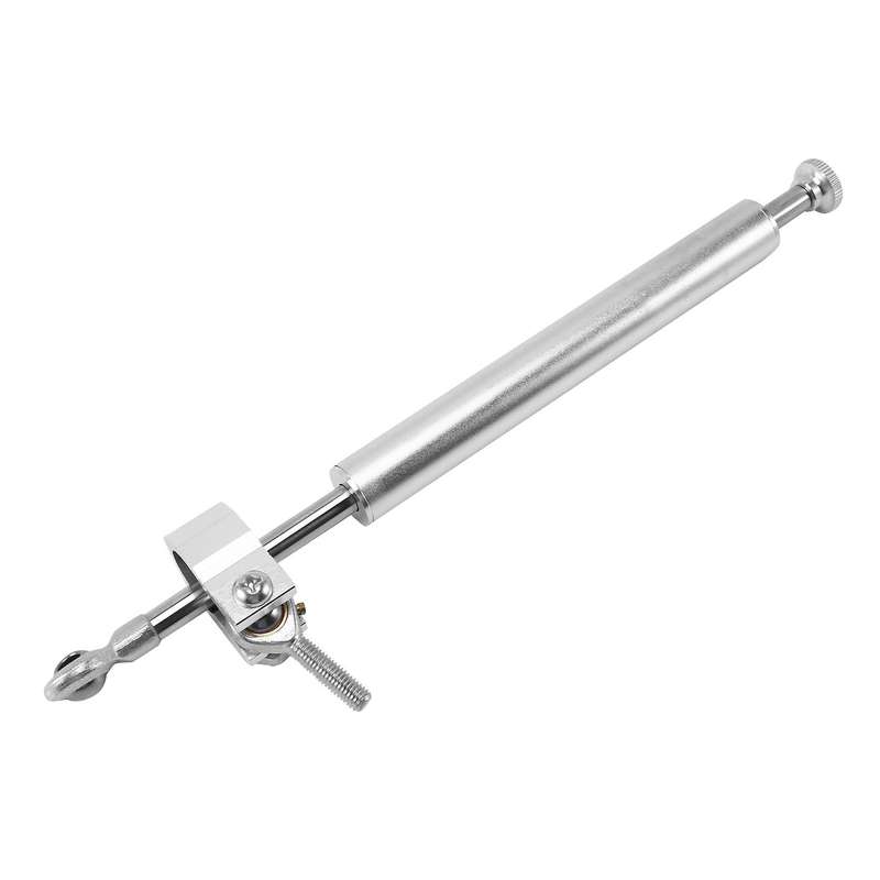 Universal Motorcycle Stabilizer Steering Damper Aluminum Alloy Direction Damper Accessories Silver