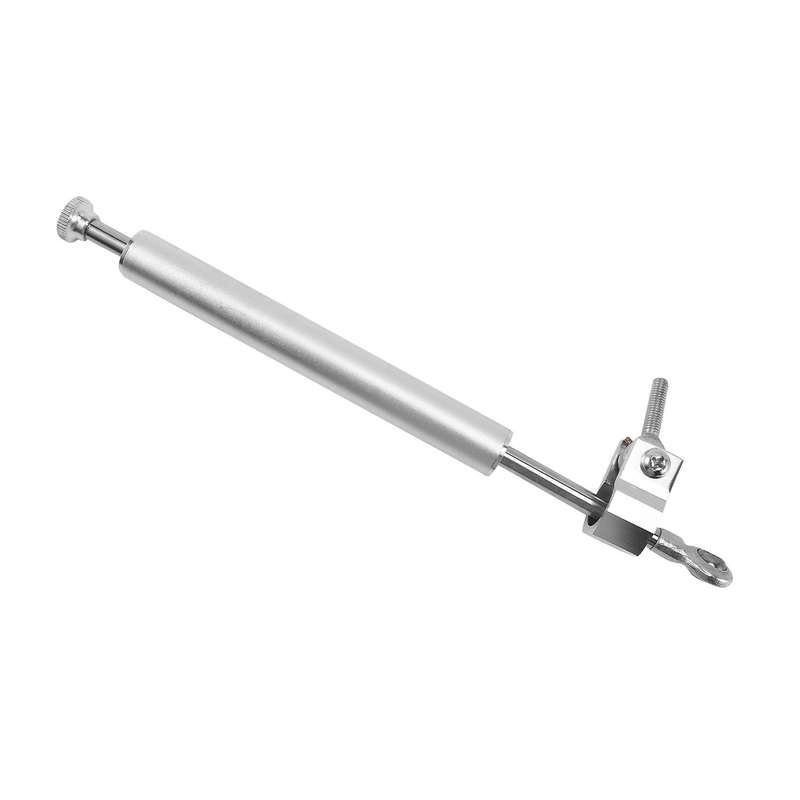 Universal Motorcycle Stabilizer Steering Damper Aluminum Alloy Direction Damper Accessories Silver