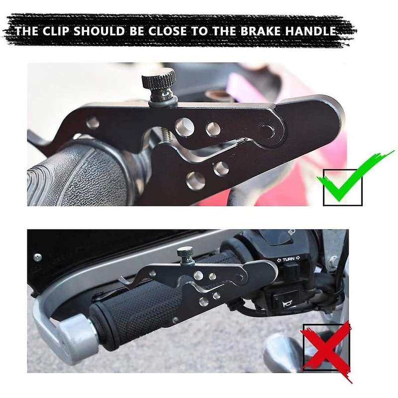 Universal Motorcycle Throttle Lock - Motorcycle Cruise Control - Motorcycle Cruise Lock Assist Throt