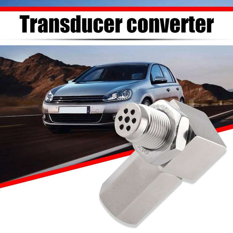 Universal O2 Oxygen Sensor Adapter 90 Degree 02 Bung Extension Catalytic Extender M18x1.5 Car Fix