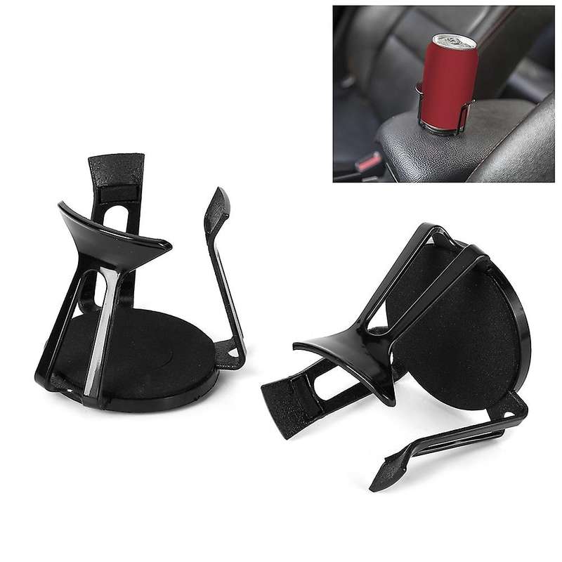 Universal Plastic 2Pcs Car Interior Water Cup Holder Paste Fixer Stopper Drink Bottle Stand Accessor