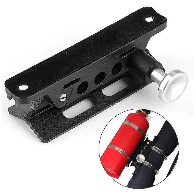 Universal Quick Release Roll Bar Mount Bracket for Wrangler RZR (Silver)
