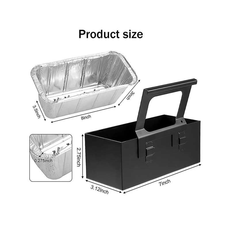 Universal Oil Receiving Box for Grill for 17 Inch, 22 Inch, 36 Inch Baking Pan with for Grills, Cam
