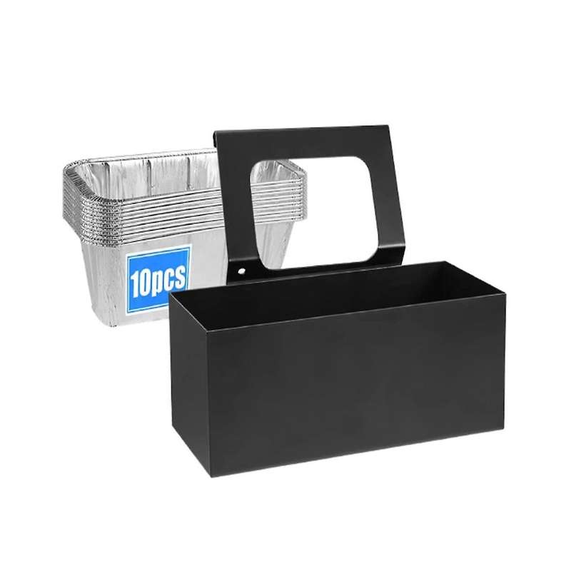 Universal Oil Receiving Box for Grill for 17 Inch, 22 Inch, 36 Inch Baking Pan with for Grills, Cam