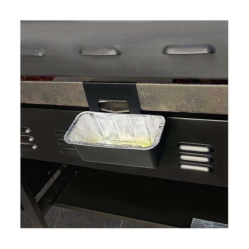 Universal Oil Receiving Box for Grill for 17 Inch, 22 Inch, 36 Inch Baking Pan with for Grills, Cam