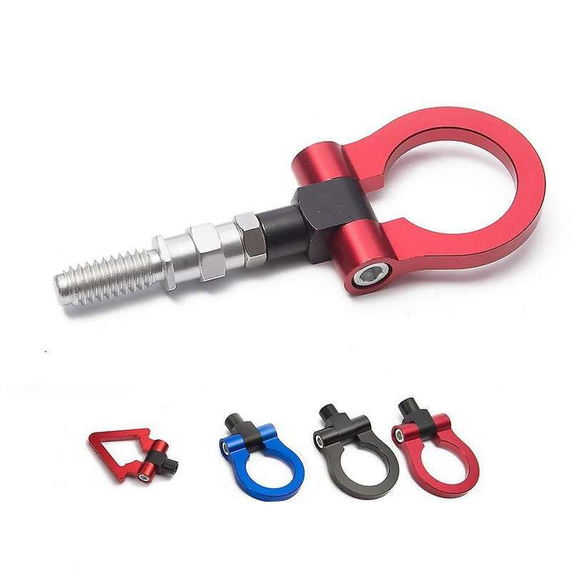 Universal Racing circular Towing Car Tow Hook for - 1 3 5 Series E70 E82 E90-E93X Auto Aluminum Car