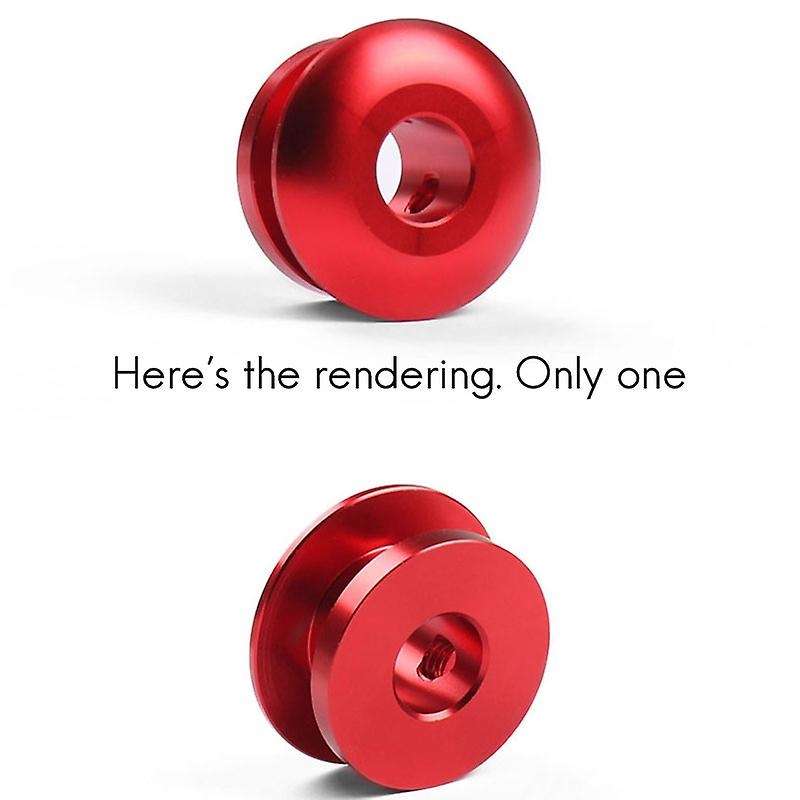 Universal Red Shift Knob Stopper Shifting Head Limiter Fixed Base Gear Head Buckle Aluminum Car Gear