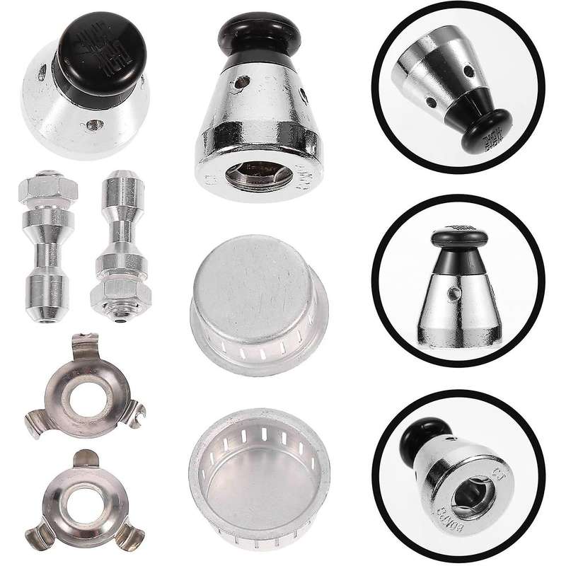 Universal Replacement Measuring Cup Compatible Pressure Cooker, with Seal, 80 KPA, with Pressure Rel