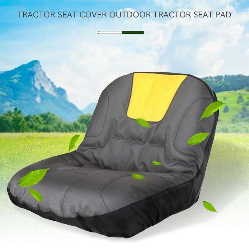 Universal Riding Lawn Mower Tractor Cover Padded Comfort Pad Storage Pouch for Heavy Farm Vehicle T