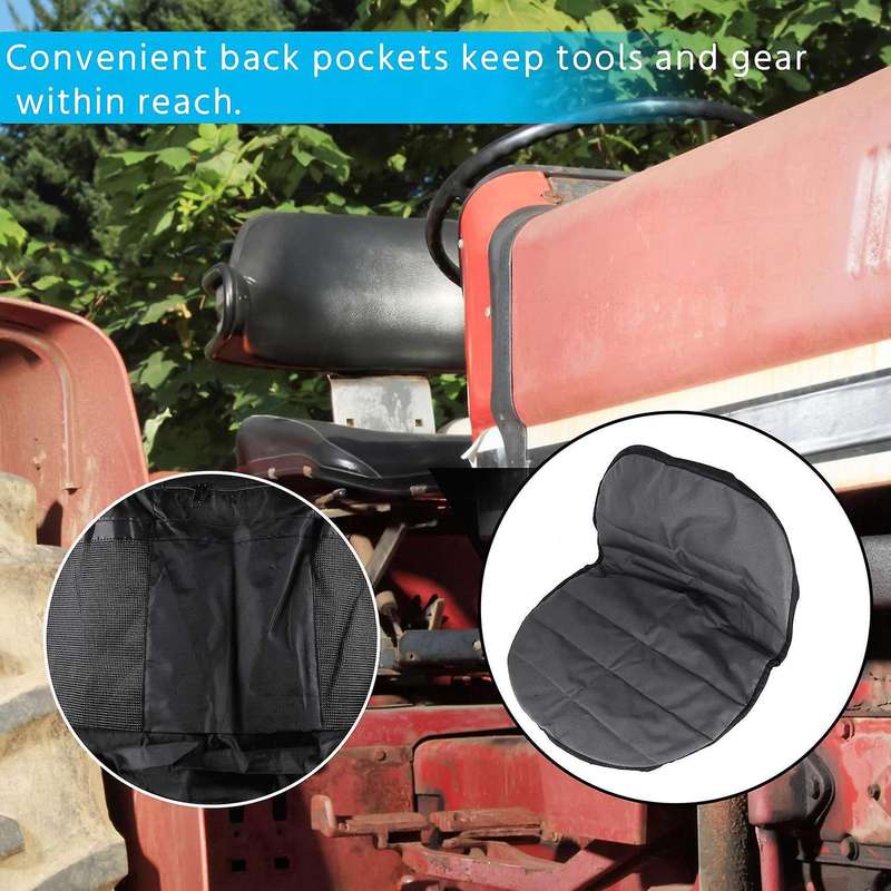 Universal Riding Lawn Mower Tractor Seat Cover Padded ComCompatiblet Pad