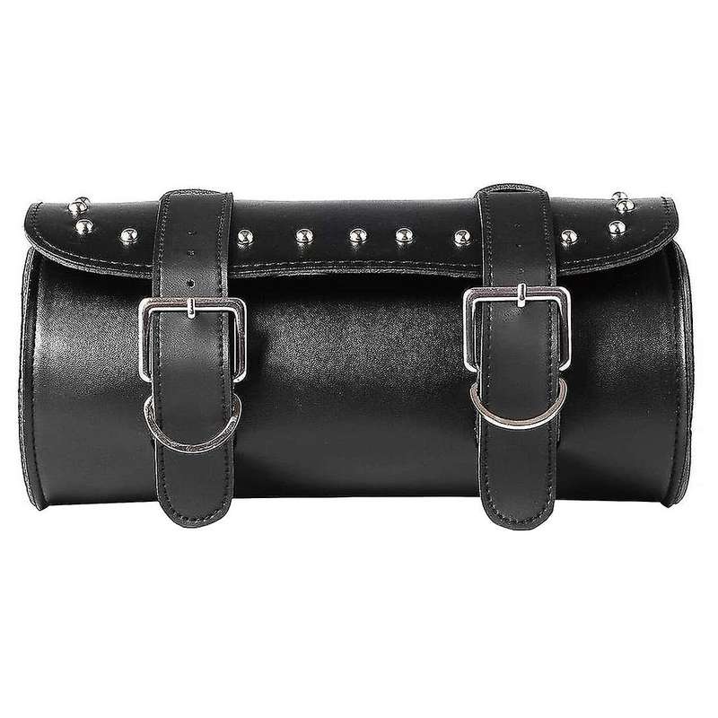 Universal Saddle Bag Motorcycle Scooter Front Forks Round Barrel Shape Bag Tool Storage Bag