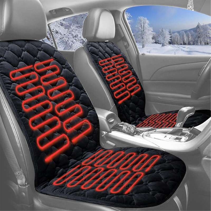 Universal Seat Cover with Adjustment Switch for All Car Truck Golf Carts Off-road Rv Winter Insulat