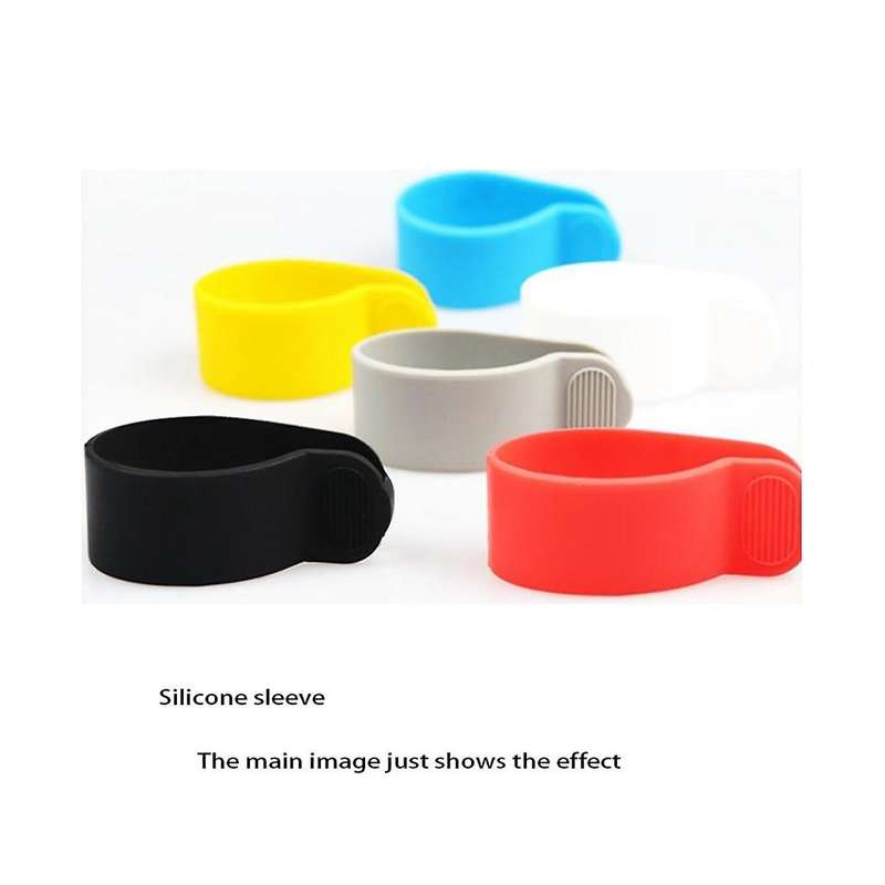 Universal Scooter Thumb Throttle Accelerator Protective Case Fixing Sleeve Scooter Part for (red)