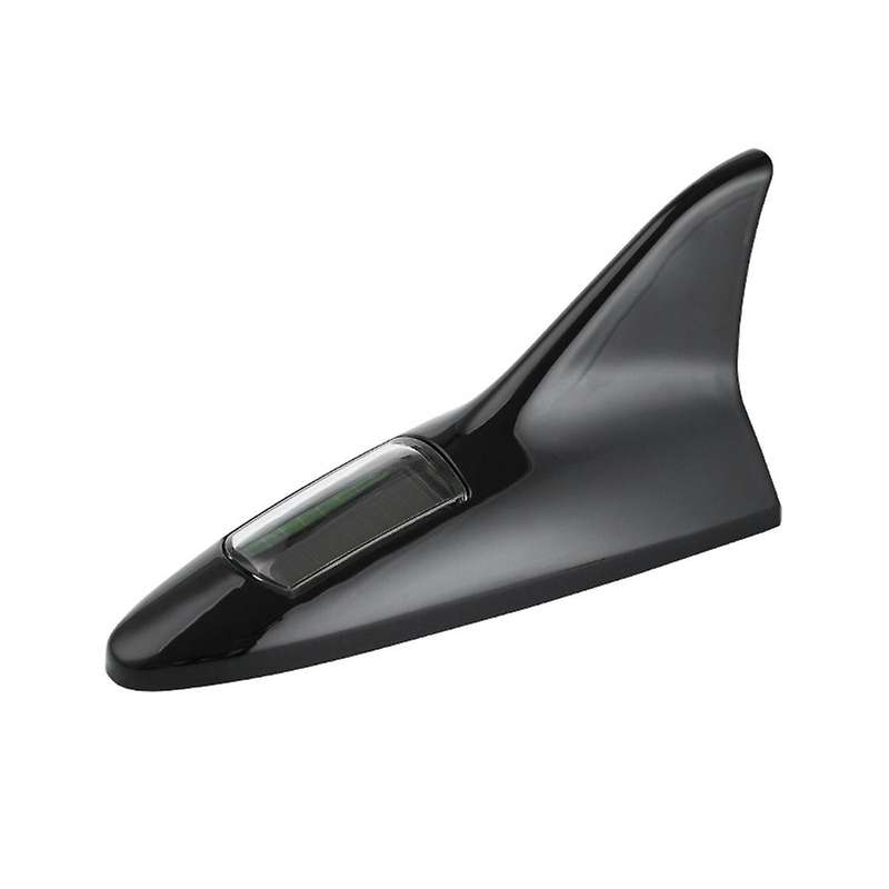 Universal Solar LED Light Car Fin Antenna Roof Tail Modified Light Belt Antenna Driving Safety Warni