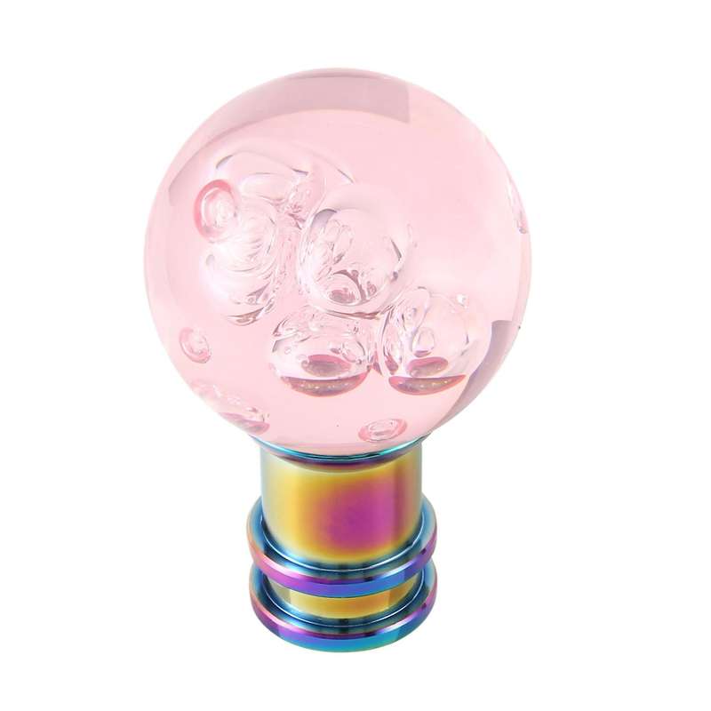 Universal Shift Knob Shift Lever Knob Acrylic Shift Knob Transparent Crystal Bubble Shift Knob