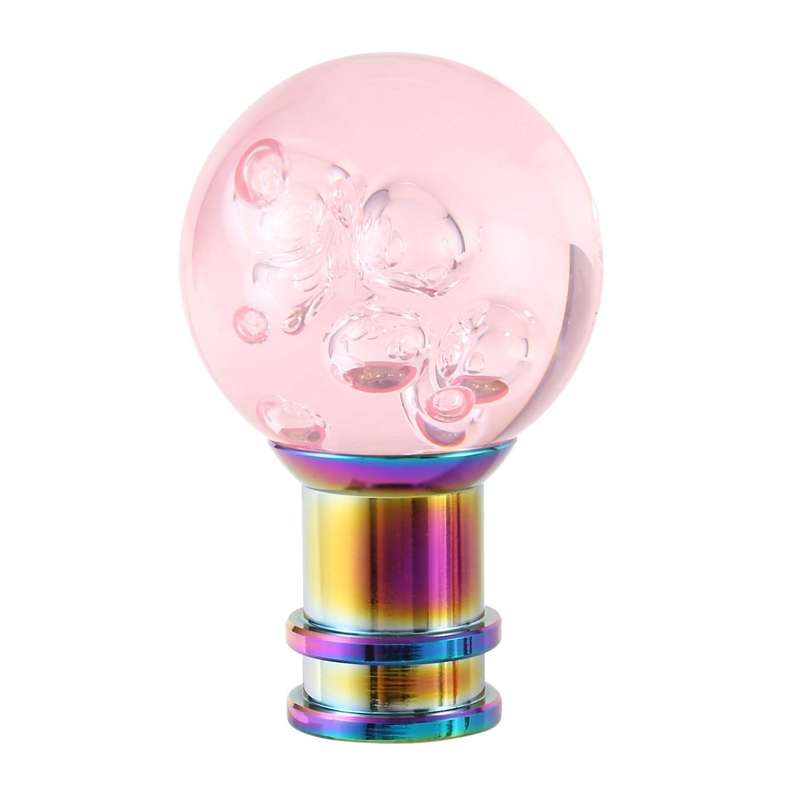Universal Shift Knob Shift Lever Knob Acrylic Shift Knob Transparent Crystal Bubble Shift Knob