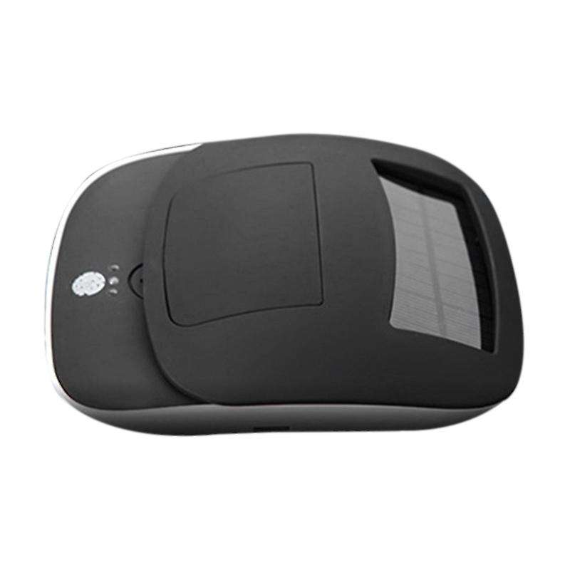 Universal Solar Powered Car Negative Diffuser Automatic Air Purifier Vehicle Phone Holder Charger Mi