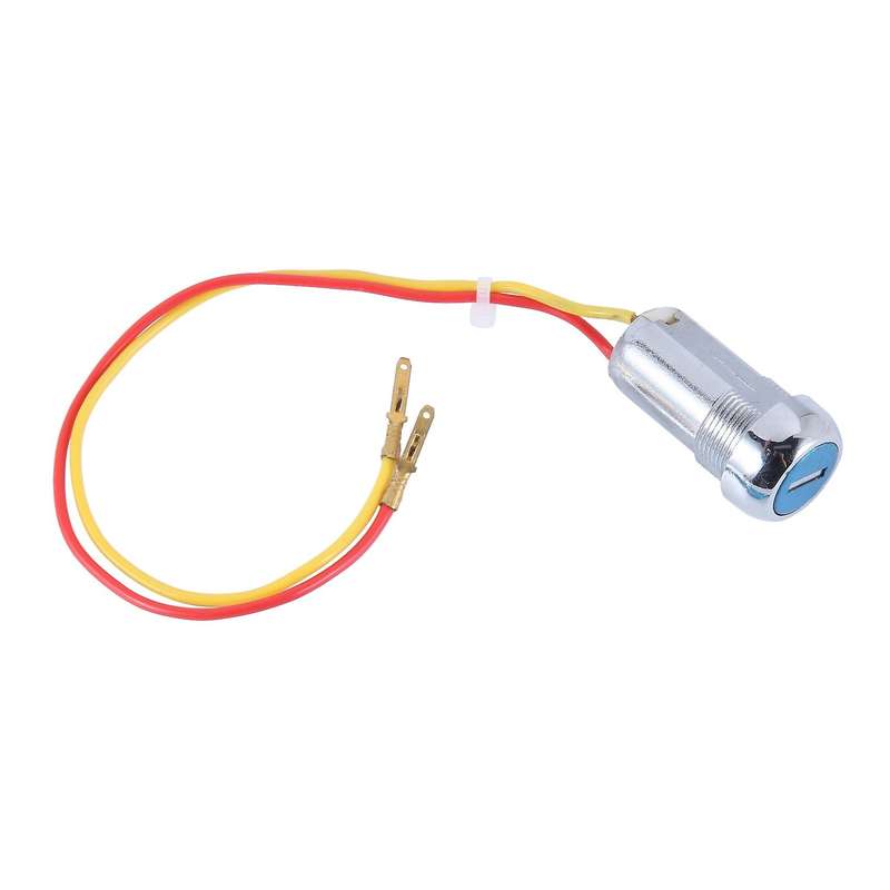 Universal Starting Switch Key Lock Wires Ignition Power Keys Switch for Electric Bike Scooters E-bi