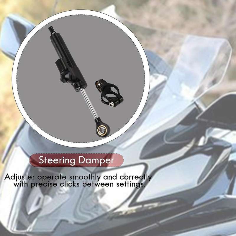 Universal Steering Damper Motorcycle Stabilizer Linear Reversed Safe Control CNC for MT09 MT07 YZF R