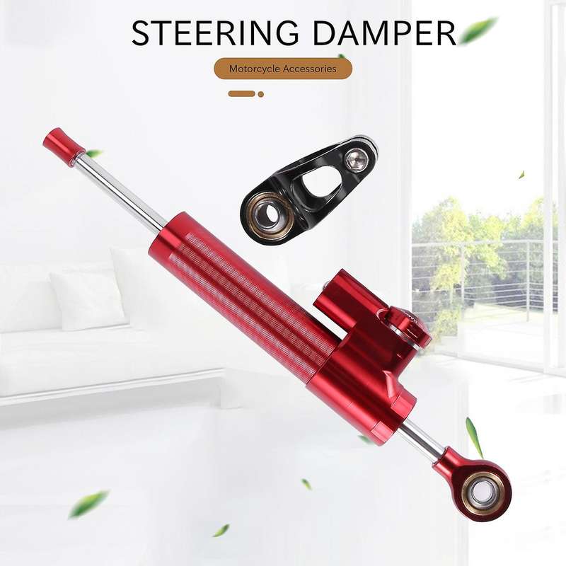 Universal Steering Damper Motorcycle Stabilizer Linear Reversed Safe Control CNC for MT09 MT07 YZF R