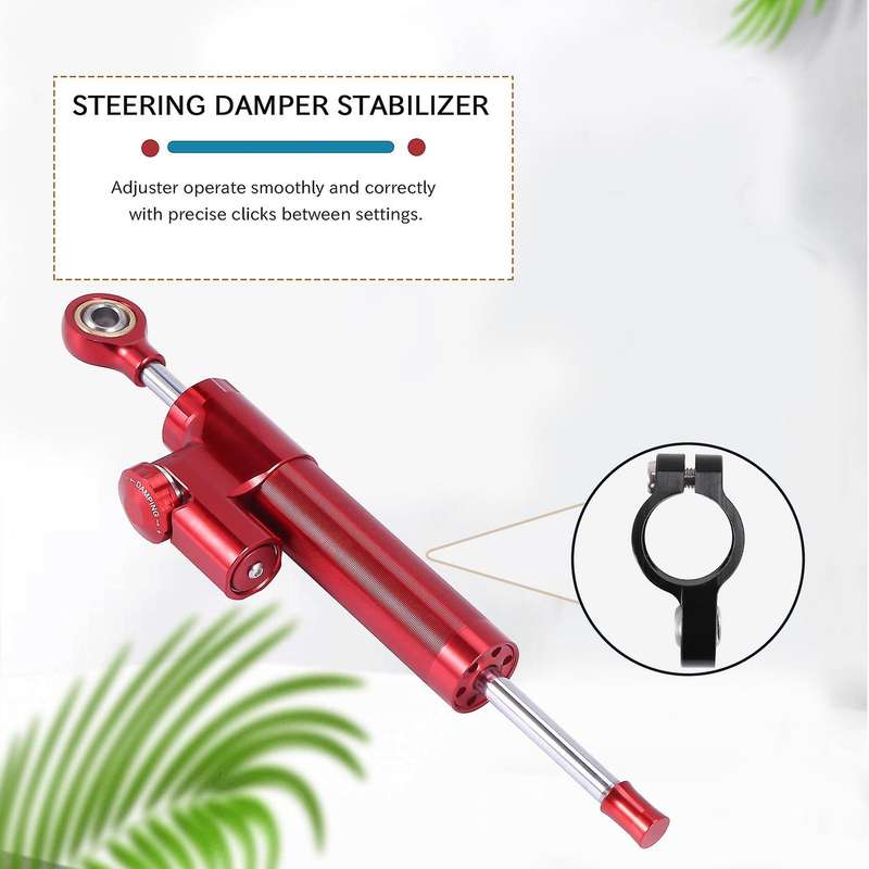 Universal Steering Damper Motorcycle Stabilizer Linear Reversed Safe Control CNC for MT09 MT07 YZF R