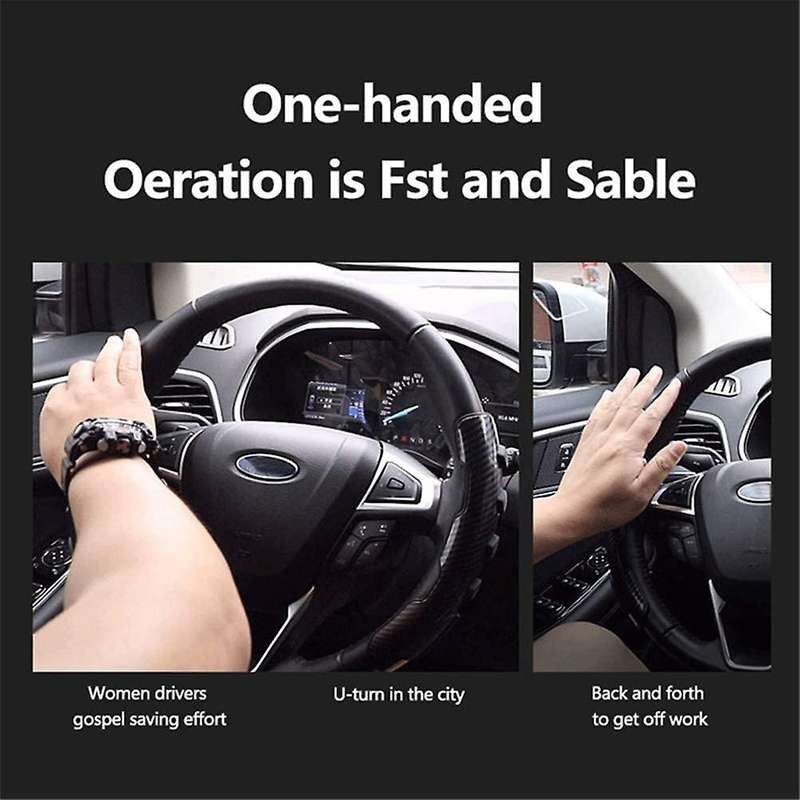Universal Steering Wheel Cover with Spinner,360degree Anti Slip Handle Knob Ball for Car Truck SUV R