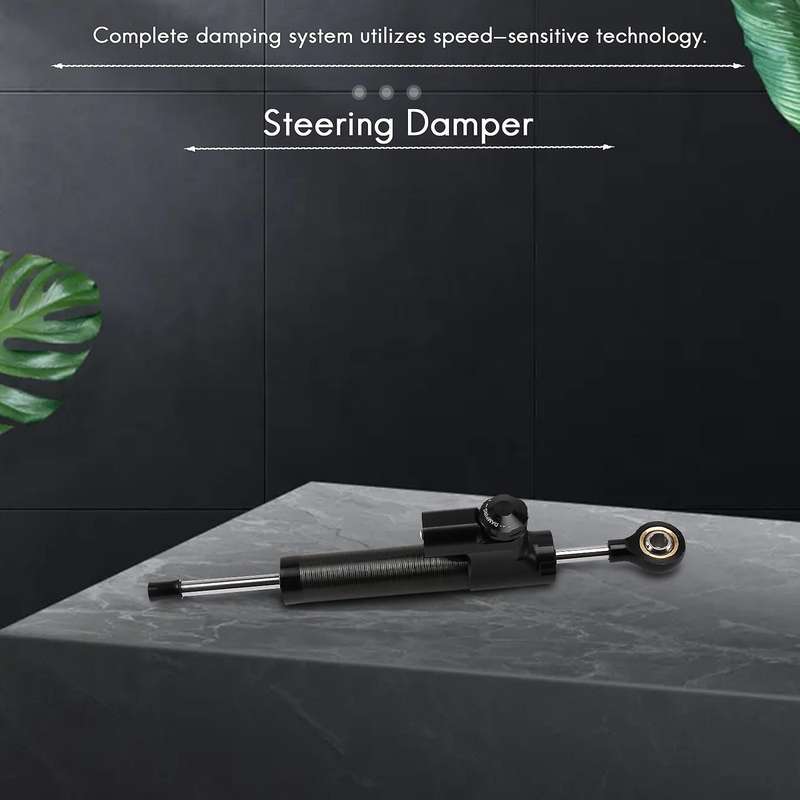 Universal Steering Damper Motorcycle Stabilizer Linear Reversed Safe Control for Mt09 Mt07 Yzf R1 R