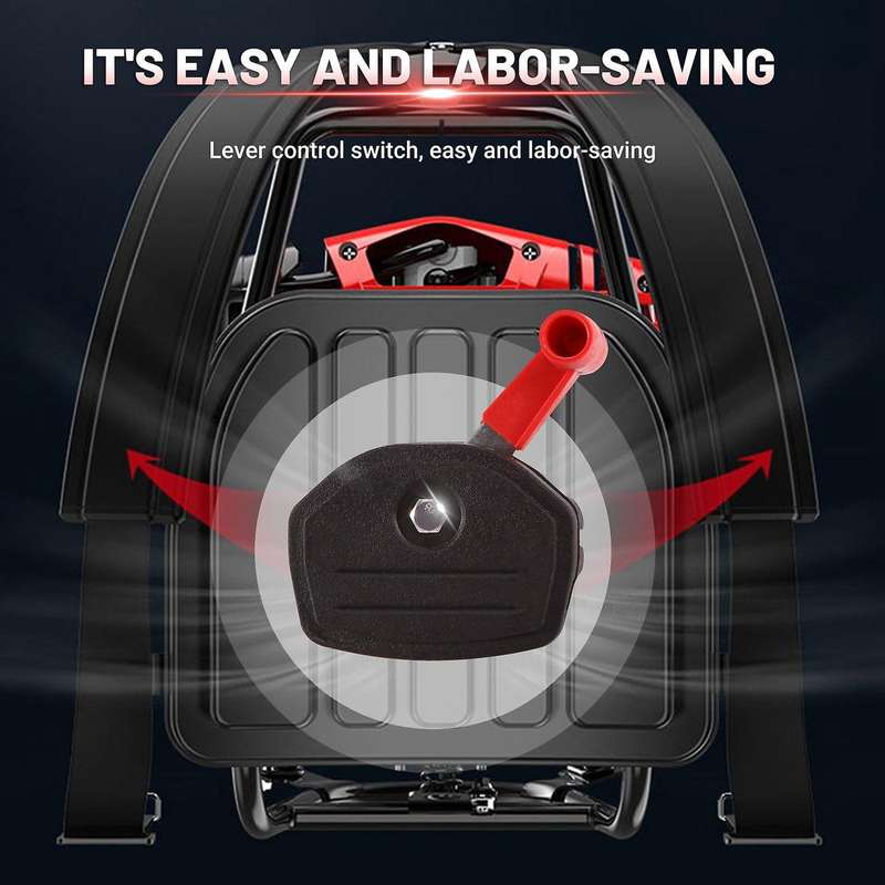 Universal Switch Lever Control Handle & 56 inch Throttle Cable Kit for Lawnmower Lawn Mower Parts
