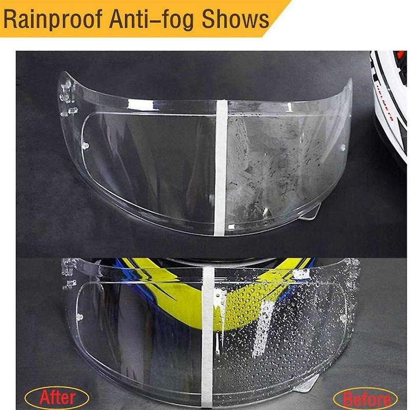 Universal Type Motorcycle Helmet Anti-Rain Anti-Fog Film Electric Car Half-Helmet Anti-Fog Lens Pat
