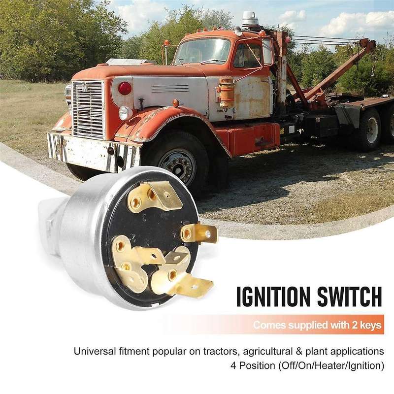 Universal Tractor Plant Ignition Switch Fits As Lucas 35670