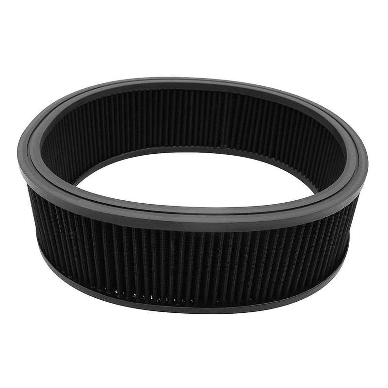 Universal Washable Air Cleaner Elements Replacement Filter 14inch By 4inch High Flow Round Air Filte
