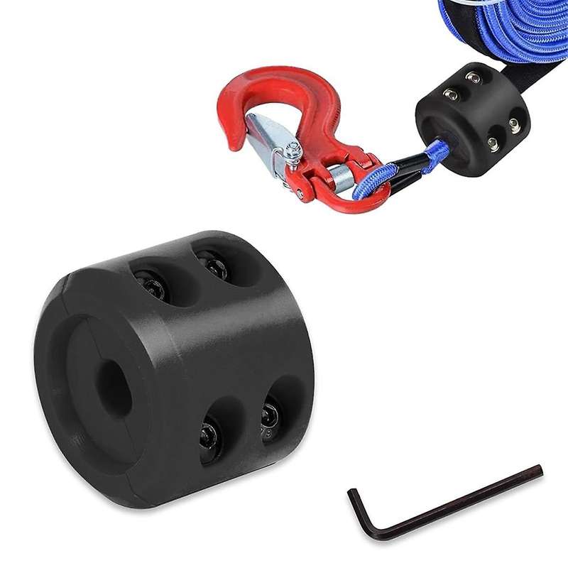 Universal Winch Cable Rubber Stopper,High-Performance Cable Protection, Automobile Modification for