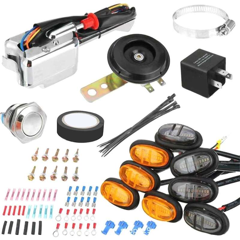 Universal UTV Turn Signal Horn Street Legal Kit Turn Signal Horn Conversion Kit for , General, RZR