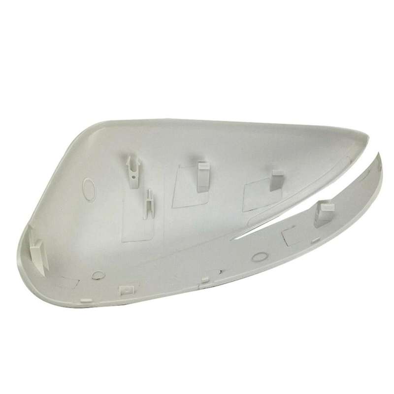Unpainted Car Door Mirror Side Rear View Mirror Cover Shell Mirror Cap for -3 -5 2015-2019