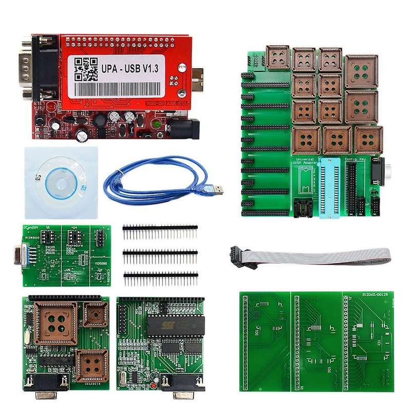 UPA USB Programmer Diagnostic Tool UPA-USB ECU Chip Tuning Programmer UPA USB V1.3 with Full Adapter