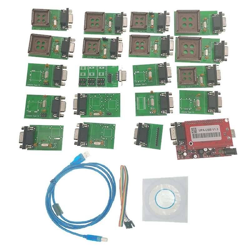 UPA-USB UPA USB UPAUSB Programmer with Full Adaptors V1.3 ECU Chip Tunning OBD2 Diagnostic Tool SN :