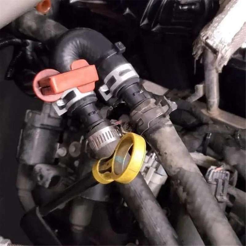 Upgrade Aluminum Engine Heater Core Bypass Hose Kit U-tube Hose for 626-001