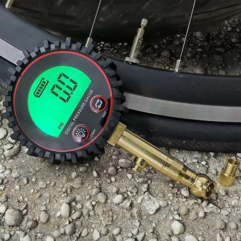 Upgrade Digital Tire Pressure Gauge Air Chuck and Compressor Accessories Lcd Display Heavy Duty Led