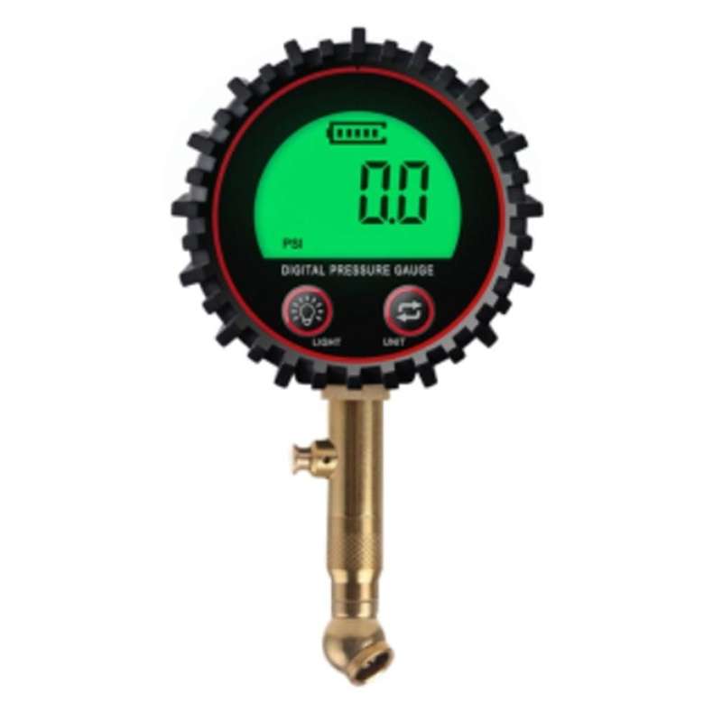 Upgrade Digital Tire Pressure Gauge Air Chuck and Compressor Accessories Lcd Display Heavy Duty Led