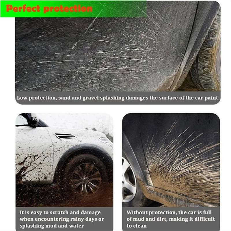 Upgrade Mud Flaps for 2024 Mudflaps Splash Guards Tpe+pp Front Rear Protector New