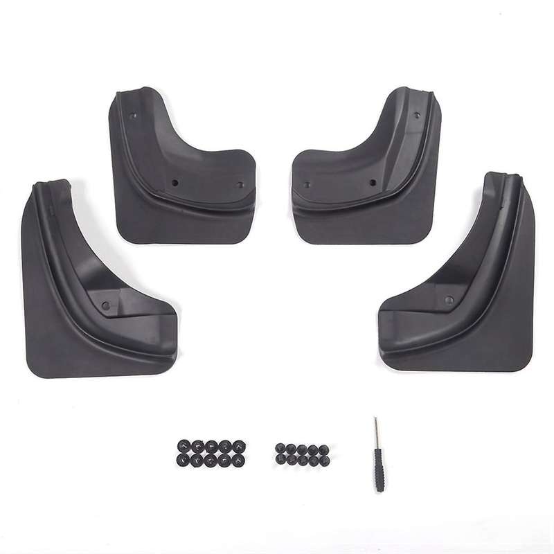 Upgrade Mud Flaps for 2024 Mudflaps Splash Guards Tpe+pp Front Rear Protector New